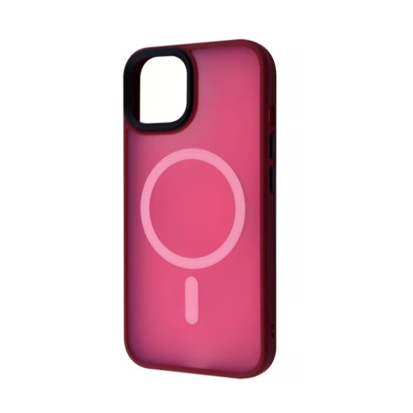 Чехол Wave Matte Colorful Case для Apple iPhone 12 Pro Max with MagSafe Plum