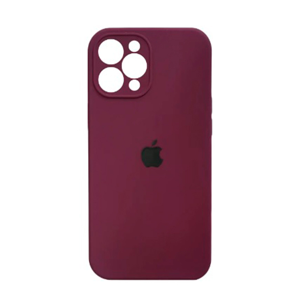 Чехол Soft Touch для Apple iPhone 11 Pro Max Plum with Camera Lens Protection Square