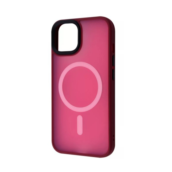 Чохол Wave Matte Colorful Case для Apple iPhone 13/14 with MagSafe Plum