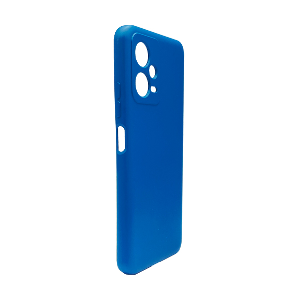 Чехол Original Soft Touch Case for Xiaomi Redmi Note12 5G/Poco X5 5G Dark Blue with Camera Lens