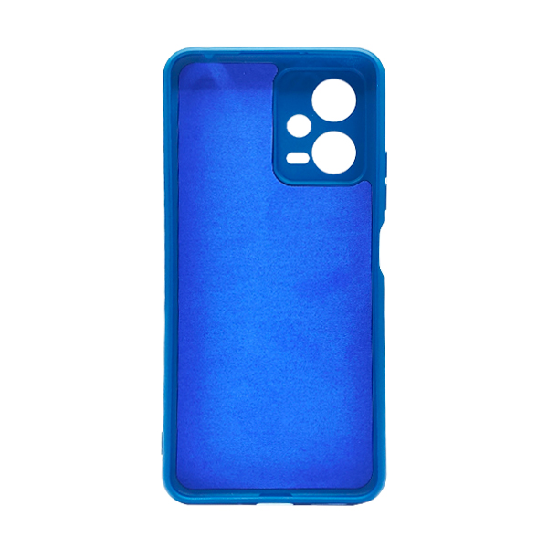 Чехол Original Soft Touch Case for Xiaomi Poco X5 5G Dark Blue with Camera Lens