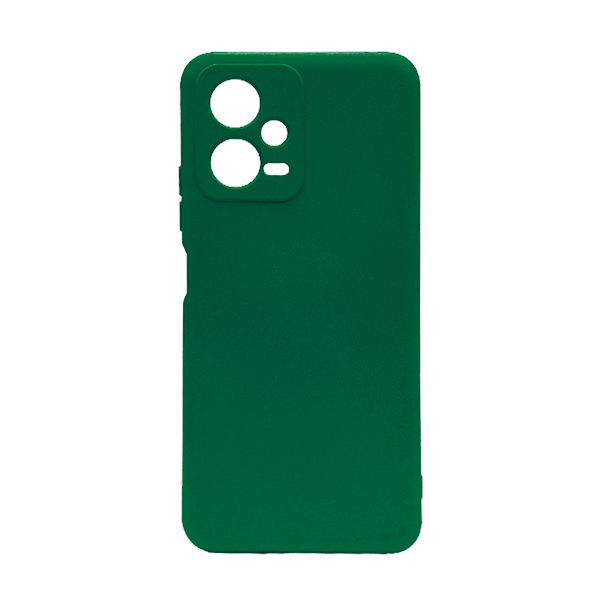 Чехол Original Soft Touch Case for Xiaomi Poco X5 5G Dark Green with Camera Lens