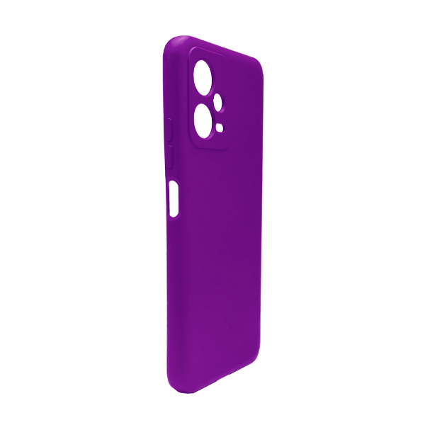 Чехол Original Soft Touch Case for Xiaomi Redmi Note12 5G/Poco X5 5G Purple with Camera Lens