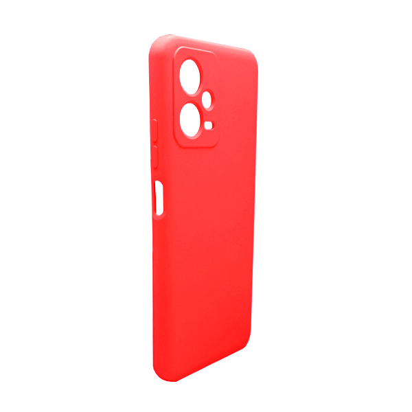 Чехол Original Soft Touch Case for Xiaomi Poco X5 5G Red with Camera Lens