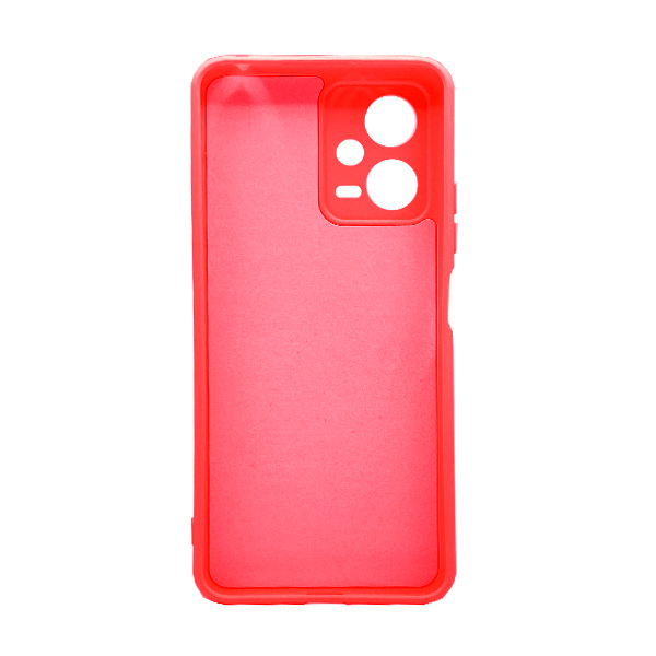 Чехол Original Soft Touch Case for Xiaomi Redmi Note12 5G/Poco X5 5G Red with Camera Lens