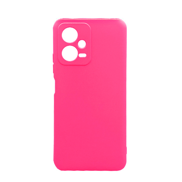 Чехол Original Soft Touch Case for Xiaomi Poco X5 5G Ultra Pink with Camera Lens