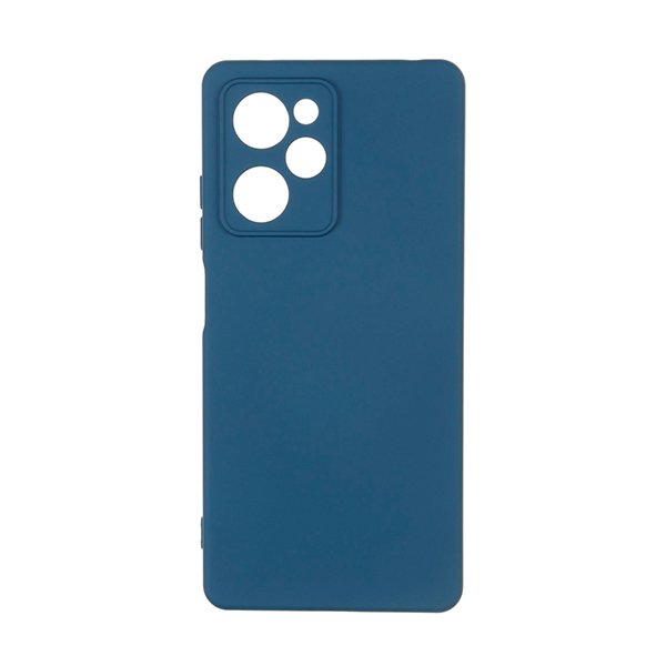 Чохол Original Soft Touch Case for Xiaomi Poco X5 Pro 5G Dark Blue with Camera Lens