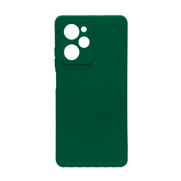 Чехол Original Soft Touch Case for Xiaomi Poco X5 Pro 5G Dark Green with Camera Lens