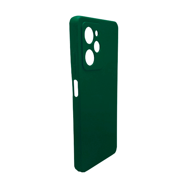 Чехол Original Soft Touch Case for Xiaomi Poco X5 Pro 5G Dark Green with Camera Lens