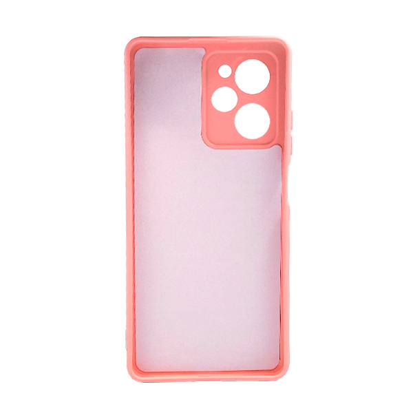 Чехол Original Soft Touch Case for Xiaomi Poco X5 Pro 5G Pink with Camera Lens