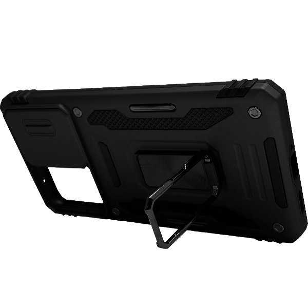 Чохол Armor Camshield Case для Xiaomi Poco X5 Pro 5G with Ring Black