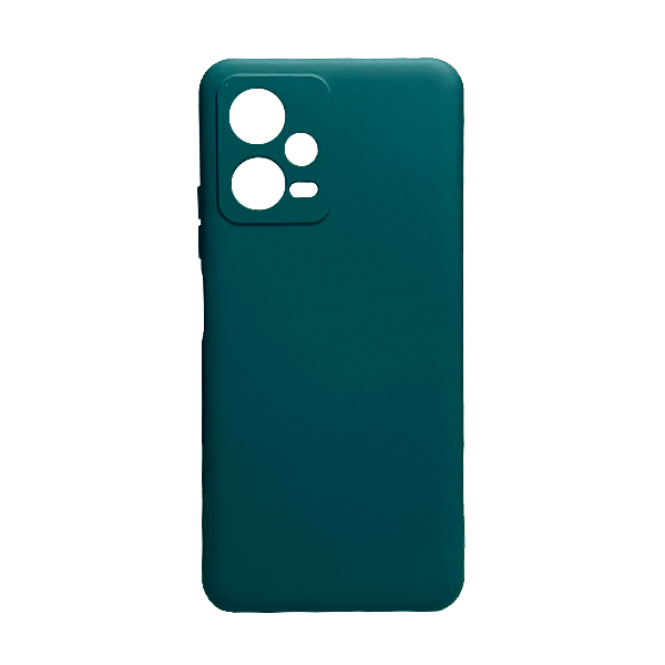 Чохол Original Soft Touch Case for Xiaomi Redmi Note12 5G/Poco X5 5G Dark Blue with Camera Lens