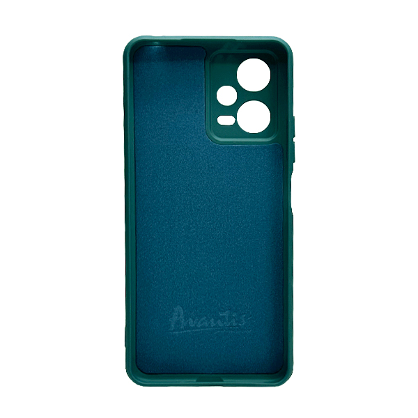 Чохол Original Soft Touch Case for Xiaomi Redmi Note12 5G/Poco X5 5G Dark Blue with Camera Lens