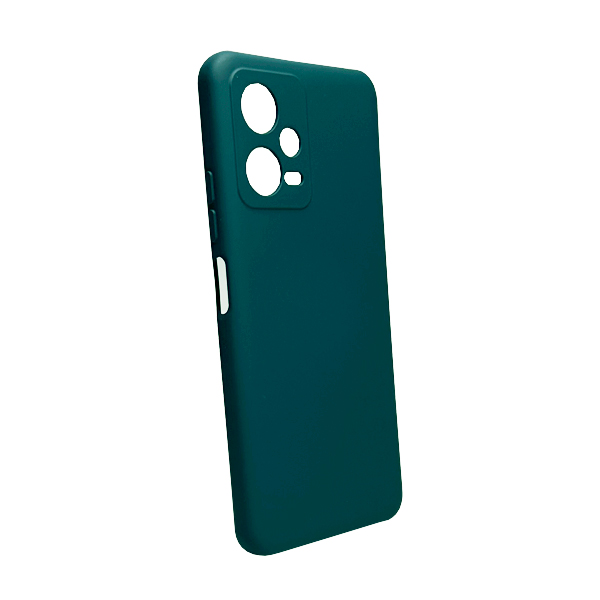Чохол Original Soft Touch Case for Xiaomi Redmi Note12 5G/Poco X5 5G Dark Blue with Camera Lens