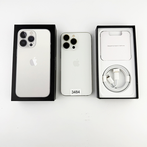 Apple iPhone 13 Pro 128GB Silver Б/У №3484 (Стан 8/10)
