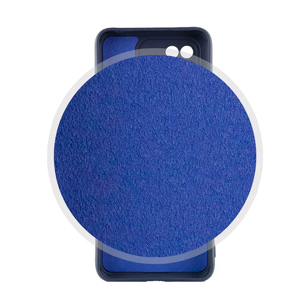 Чехол Original Soft Touch Case for Xiaomi Redmi 10с/Poco C40 Navy Blue with Camera Lens