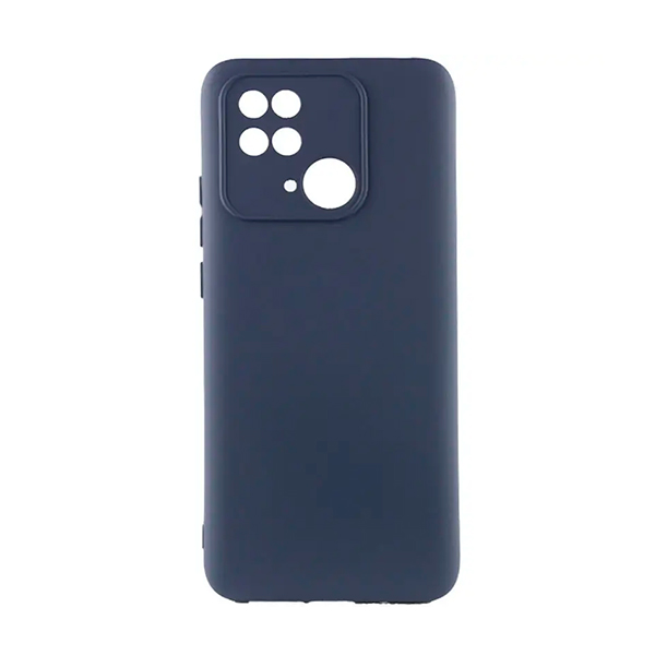 Чехол Original Soft Touch Case for Xiaomi Redmi 10с/Poco C40 Powder Blue with Camera Lens