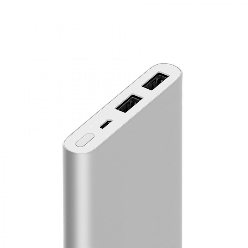 Внешний аккумулятор Power Bank Xiaomi Mi Power Bank 2S 10000 mAh Silver (VXN4228CN, VXN4231GL)