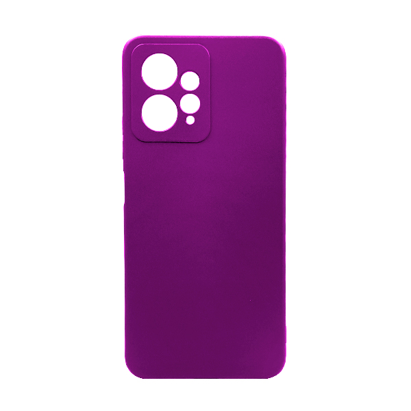 Чехол Original Soft Touch Case for Xiaomi Redmi Note12 4G Purple with Camera Lens