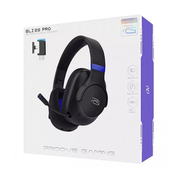 Bluetooth Навушники Proove Gaming Bliss Pro (black)