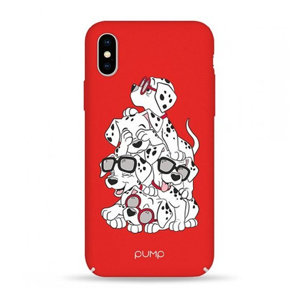 Чохол Pump Tender Touch Case для iPhone X/XS Dalmatians