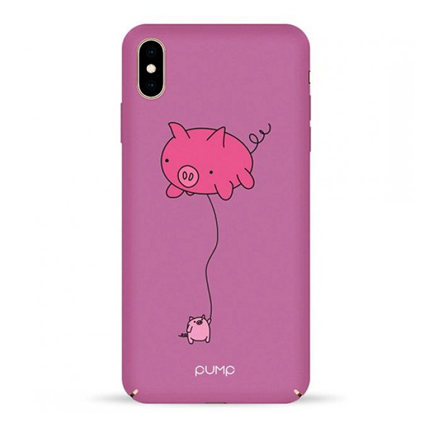 Чехол Pump Tender Touch Case для iPhone XS Max Pig Baloon