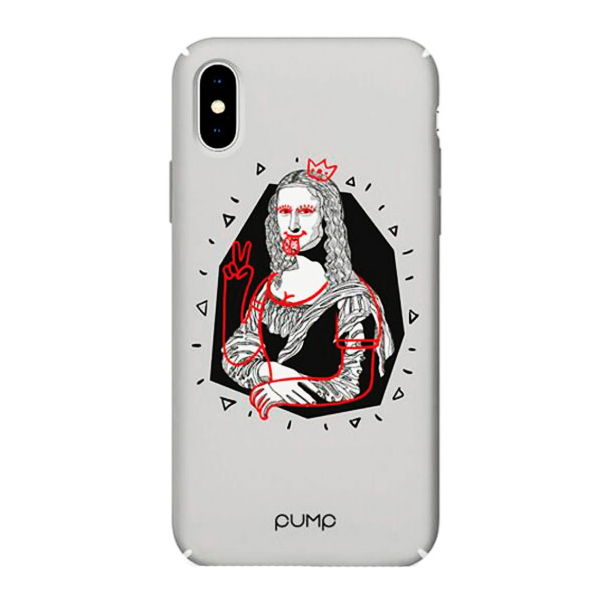 Чохол Pump Tender Touch Case для iPhone X/XS Mona Lisa