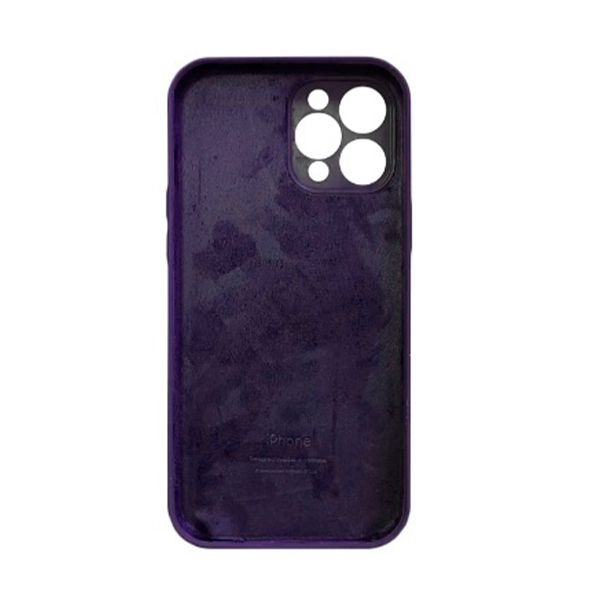 Чехол Original Soft Touch Case for iPhone 11 Pro Max Purple with Camera Lens