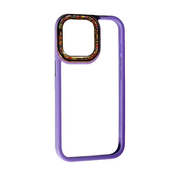 Чохол Swarovski New Case для iPhone 15 Pro Max Purple