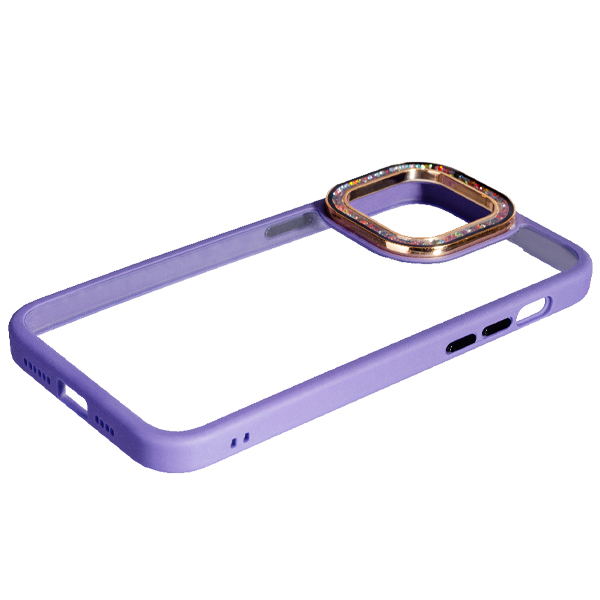 Чохол Swarovski New Case для iPhone 15 Pro Max Purple