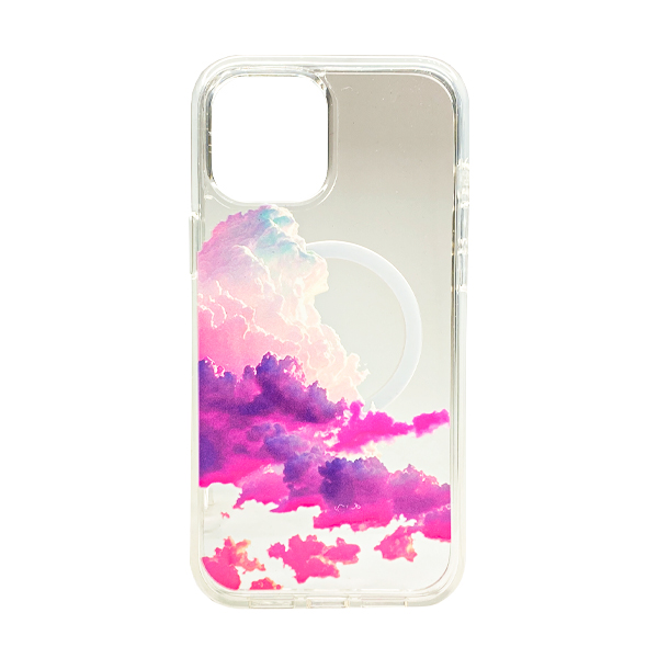 Чохол Wave Above Case для iPhone 12 Pro Max Clear with MagSafe Purple Sunrise