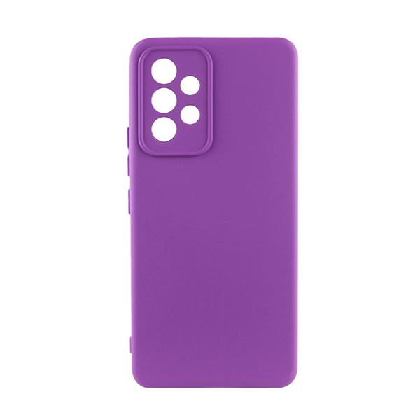 Чохол Original Soft Touch Case for Samsung A73-2022/A736 Purple with Camera Lens