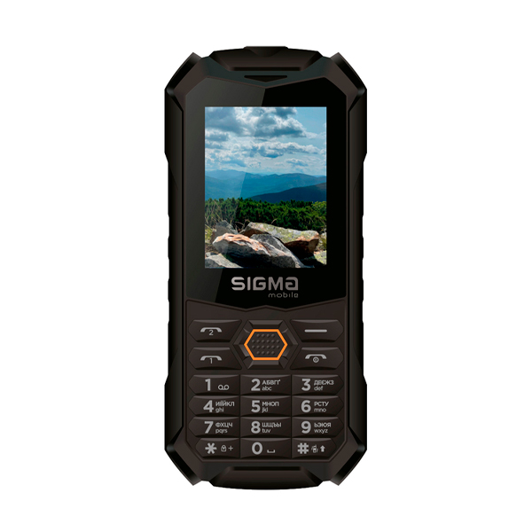 SIGMA X-treme PV68 (black/orange)