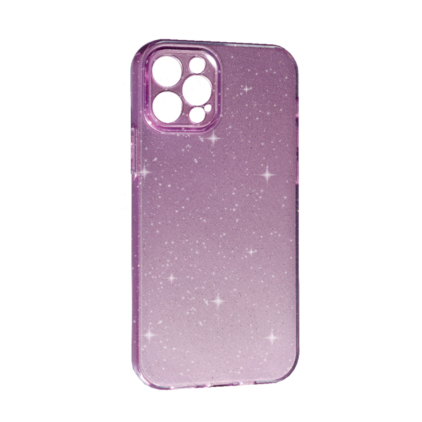 Чохол Silicon Shiny Case iPhone 12 Pro Max Glitter Lilac Pride