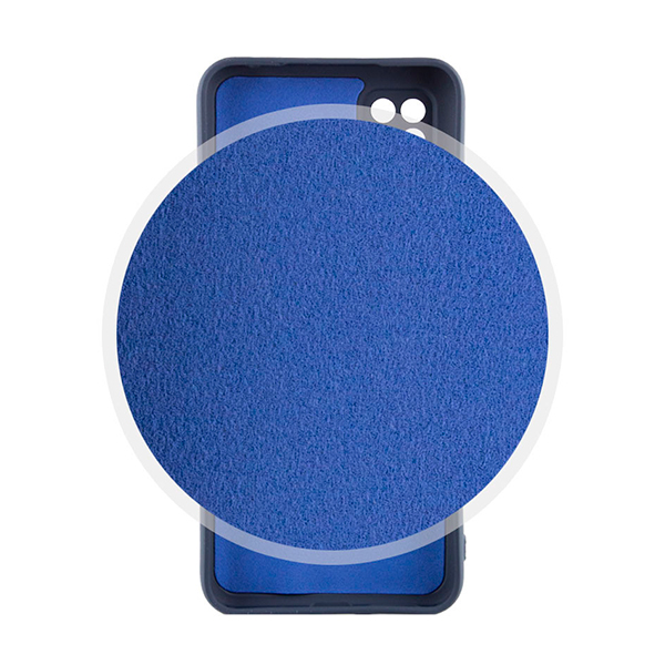 Чехол Original Soft Touch Case for Realme С21Y/C25Y Dark Blue with Camera Lens