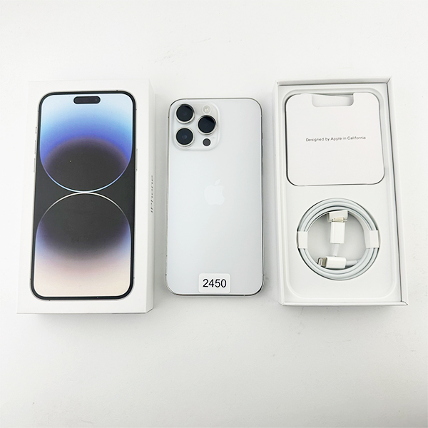 Apple iPhone 14 Pro Max 128GB Silver Б/У №2450 (Стан 8/10)