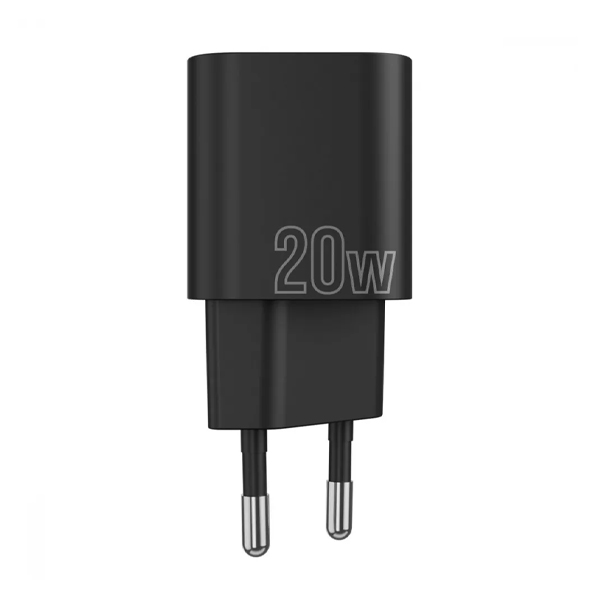 МЗП Proove Silicone Power Plus 20W (Type-C + USB) Black