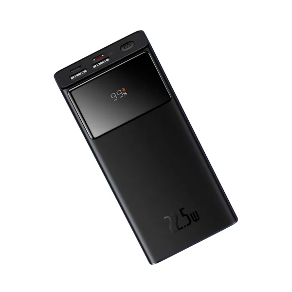Зовнішній акумулятор Baseus Star Lord Display 22.5W 30000 mAh Black (PPXJ060101/PPXJ080101)