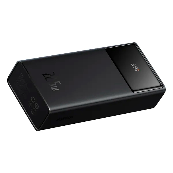 Зовнішній акумулятор Baseus Star Lord Display 22.5W 30000 mAh Black (PPXJ060101/PPXJ080101)