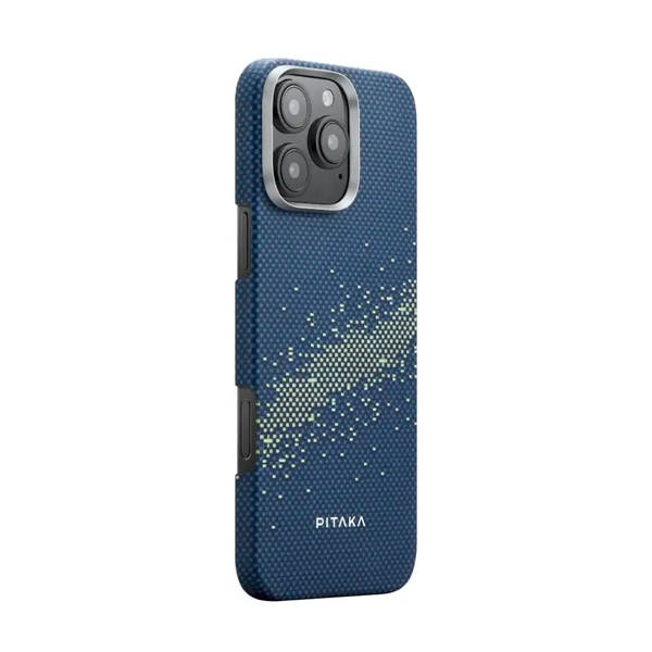 Чехол Pitaka iPhone 16 Pro Max Case with MagSafe Milky Way Galaxy (KI1602PMYG)