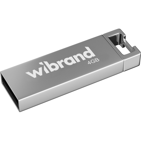 Флешка Wibrand 4GB Chameleon USB 2.0 Silver (WI2.0/CH4U6S)