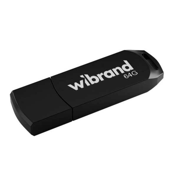 Флешка Wibrand 64GB Mink USB 2.0 Black (WI2.0/MI64P4B)