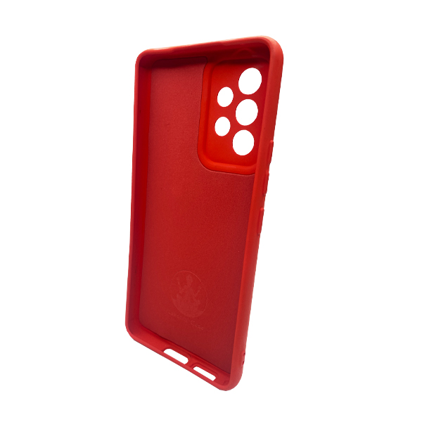 Чехол Original Soft Touch Case for Samsung A53-2022/A536 Red with Camera Lens