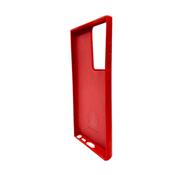 Чехол Original Soft Touch Case for Samsung S23 Ultra/S918 Red