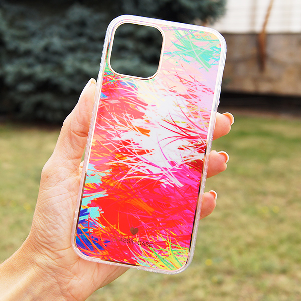 Чохол накладка Color Wave Case для iPhone 12 Pro Max Rainbow
