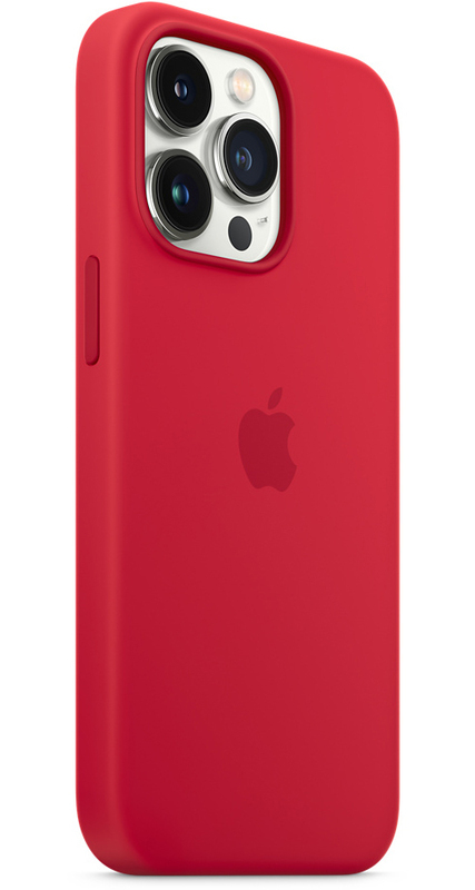 Чехол Apple iPhone 13 Pro Silicone Case with MagSafe Red (MM2L3)