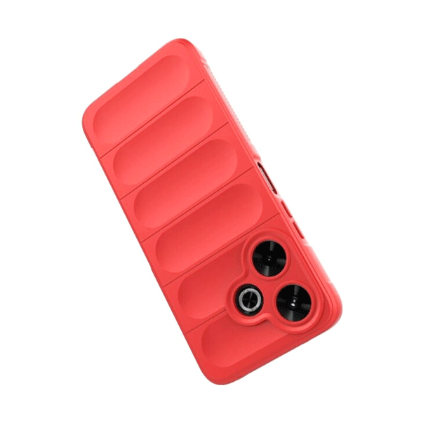 Чохол Cosmic Magic Shield for Xiaomi Redmi 13 4G/Poco M6 4G Red with Camera Lens