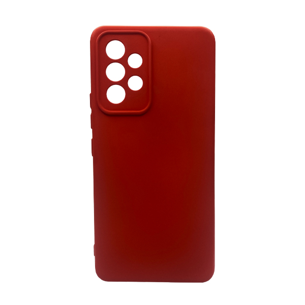 Чехол Original Soft Touch Case for Samsung A13/A135/A32/А326 5G Red with Camera Lens