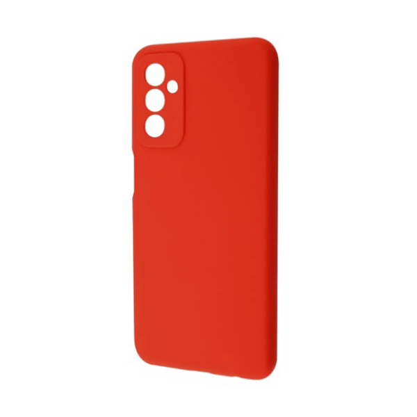 Чехол Original Soft Touch Case for Samsung M13-M135/M23-M236 Red with Camera Lens