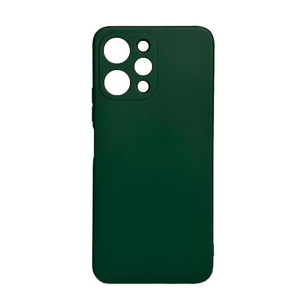 Чехол Original Soft Touch Case for Xiaomi Redmi 12 Dark Green with Camera Lens